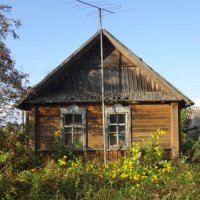 Дом с баней в деревне Шестаково недалеко от озера Вережунь 